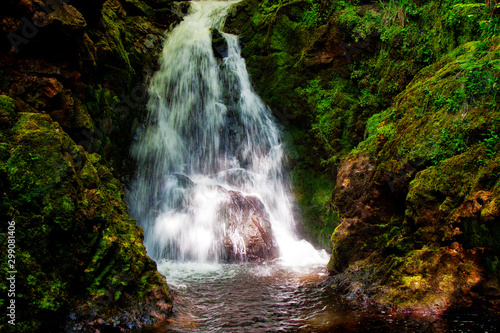 Big Burn waterfall, Golspie