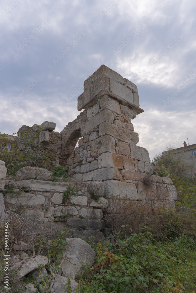 Ruins of Ancient Temple or Ruins of Old Castle