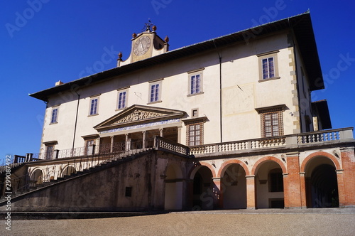 The Medici Villa in Poggio a Caiano, Tuscany, Italy