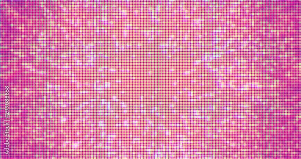 Seamless video loop - Funky flickering lights displayed on a screen with glitching RGB channels - versatile video, e.g. for festivals or clubs, parties, discos and celebrations - ProRes Seamless video loop - Funky flickering lights displayed on a screen with glitching RGB channels - versatile video, e.g. for festivals or clubs, parties, discos and celebrations - ProRes