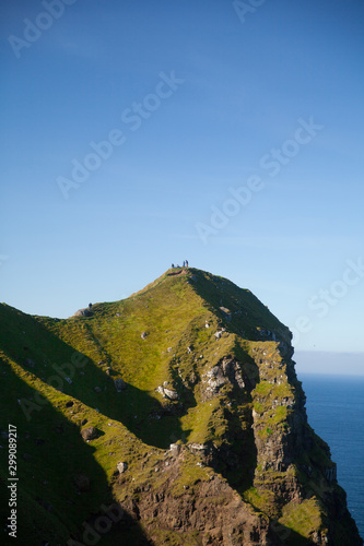 Kallur lighthouse hiking trail, Kalsoy Island, Faroe Islands