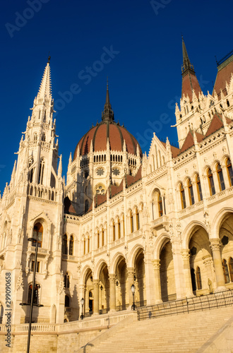 Houses of Parliament in Budapest Hungary