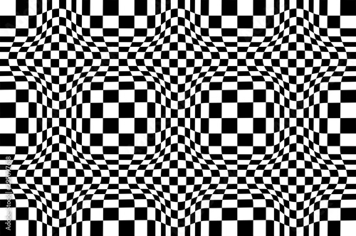 Checkered seamless pattern ...