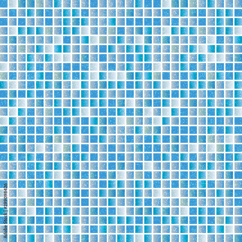 Fototapeta premium Mosaic background of light blue glitter