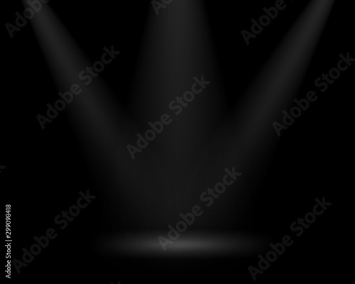 Background vector of black satin fabric. Abstract background in the form of crumpled tissue.Glossy black background with abstract waves.Black abstract curve and wavy illustration background.