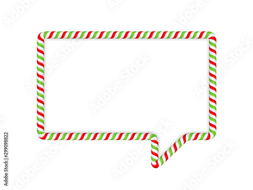Candy Cane Frame