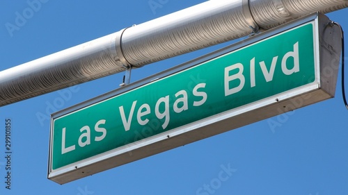 Vegas Strip - Las Vegas Boulevard sign