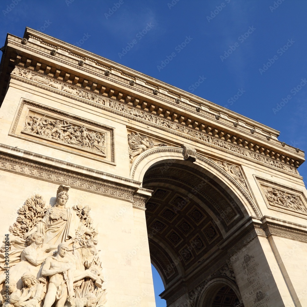 Paris city, France - Triumphal Arch