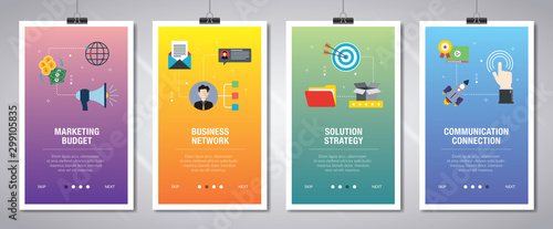 Marketing budget, business network, solution strategy, communication connection.