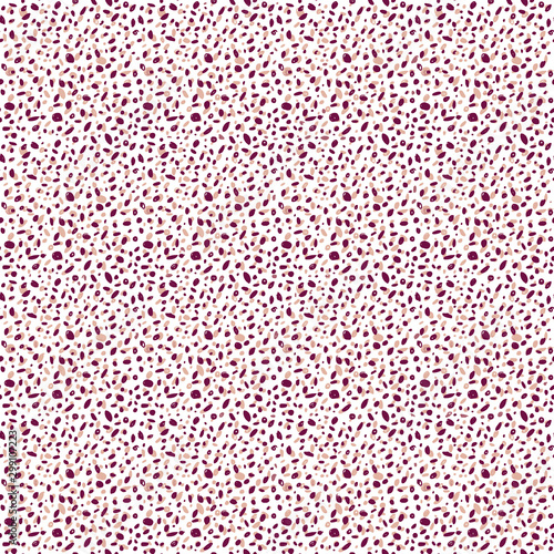 Seamless pattern with random scattered dots