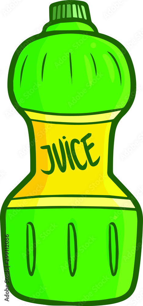 Cute and funny green juice drink big size packaging bottle Cute and funny green juice drink big size packaging bottle