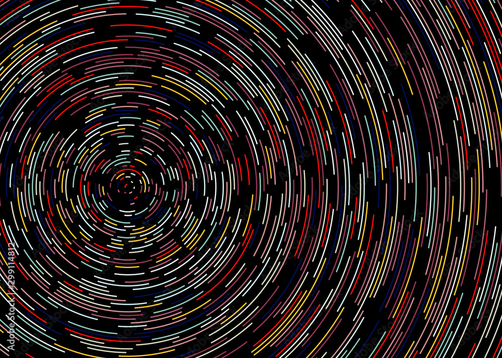 Colorful Universe Circular Distribution Computational Generative Art background illustration Colorful Universe Circular Distribution Computational Generative Art background illustration