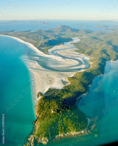 Vue panoramique sur les Whitsundays, Australie