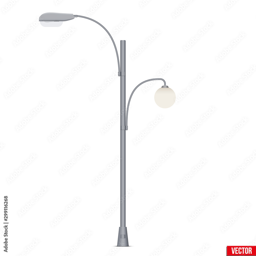 Street Light Lamp post isolated Street Light Lamp post isolated
