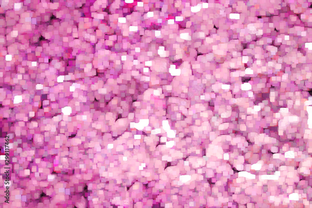Geometric pattern. Abstract texture, pink color pixel background. Multi-colored mosaic illustration. Geometric pattern. Abstract texture, pink color pixel background. Multi-colored mosaic illustration.