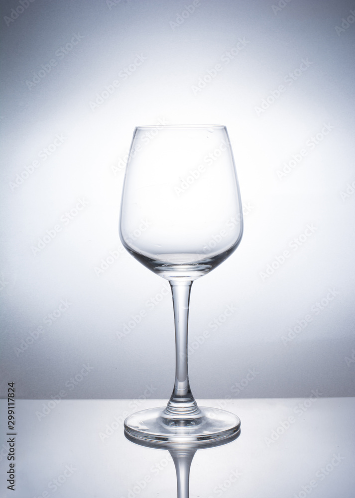 A glass of wine to add water. A glass of wine to add water.