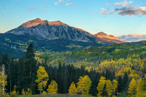 Kebler Pass Near Crested Butte, Colorado Rocky Mountains photo