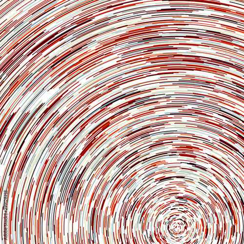 Colorful Universe Circular Distribution Computational Generative Art background illustration