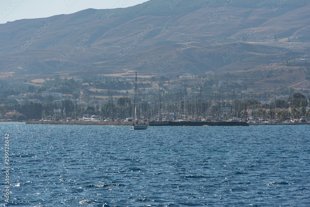 Yachthafen von Kos Stadt auf der Insel Kos Griechenland