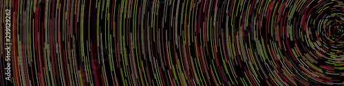 Colorful Universe Circular Distribution Computational Generative Art background illustration