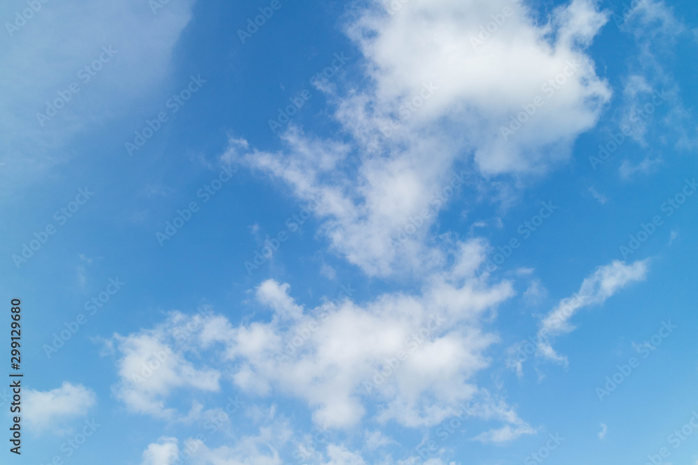 Fototapeta premium blue sky with clouds background