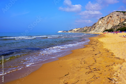 Siculiana beach Marina agrigento sicily italy photo