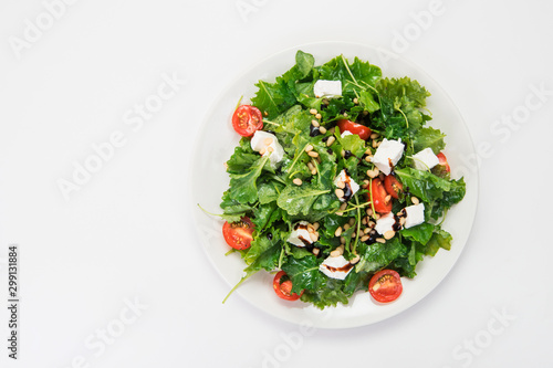 Green salad with vegetables...
