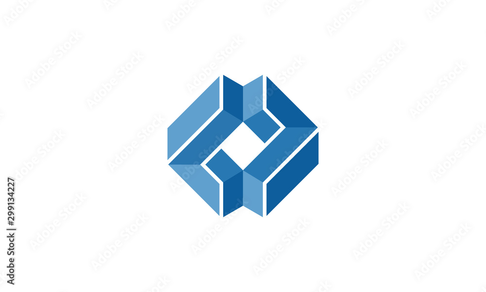 3D initial letter C and D logo design concept 3D initial letter C and D logo design concept