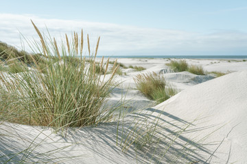 Sierkussen Strand en zee Breed Noordzeestrand bij eb  © ThomBal