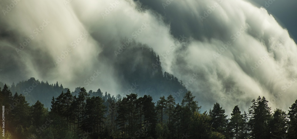 Orographic Clouds Panorama
