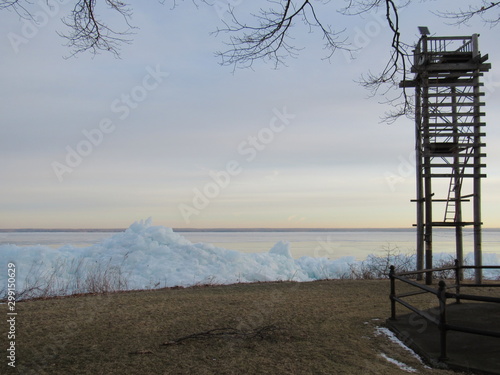 frozen lake