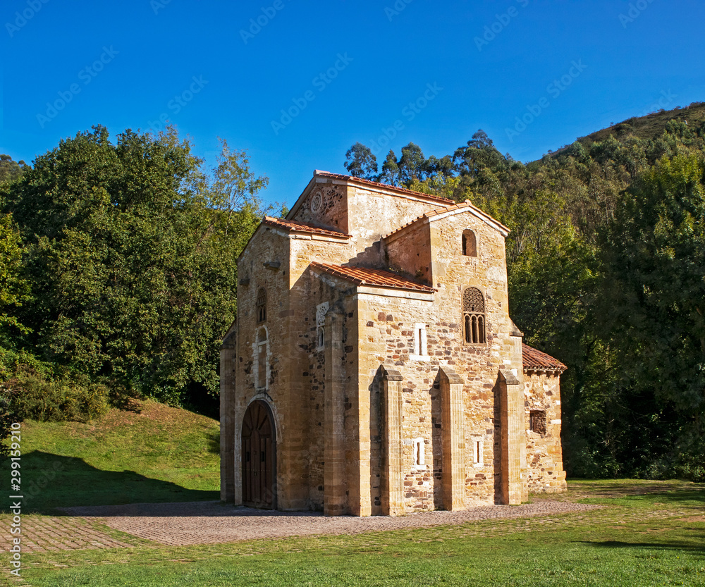 Iglesia de San Miguel de Lillo. Oviedo, Asturias, Spain