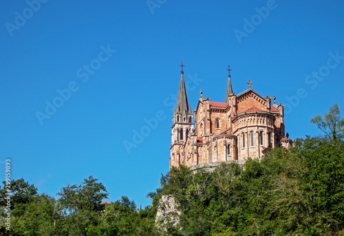Basilica of Santa Maria, Covadonga, Asturias, Spain