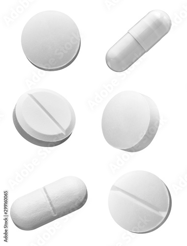 white pill medical drug medication