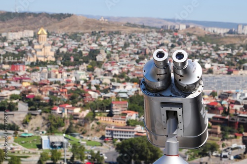 Tbilisi, Georgia sightseeing concept image.  photo