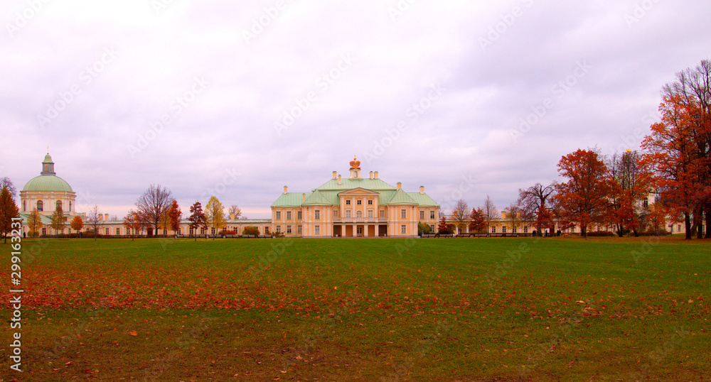 Oranienbaum, the palace of Alexander Menshikov close to St Petersburg, Russia, Europe Oranienbaum, the palace of Alexander Menshikov close to St Petersburg, Russia, Europe