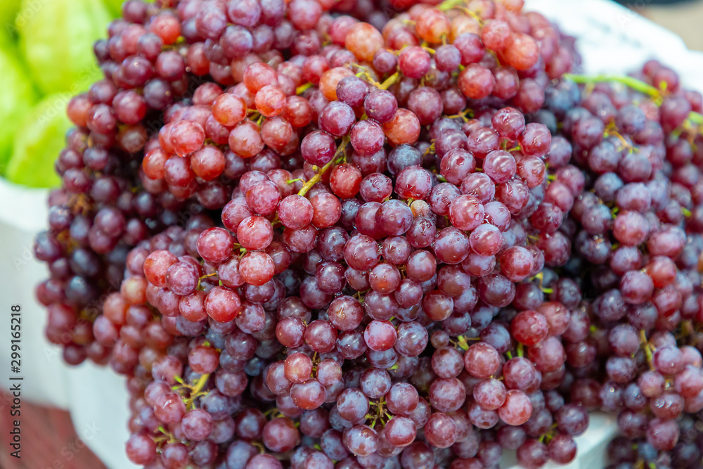 ,Red Grape in a supermarket local marketing Thailand. ,Red Grape in a supermarket local marketing Thailand.