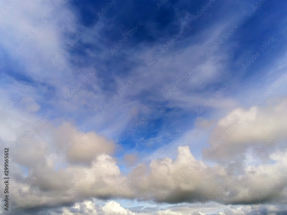 Blue sky cloudy abstract nature background Blue sky cloudy abstract nature background