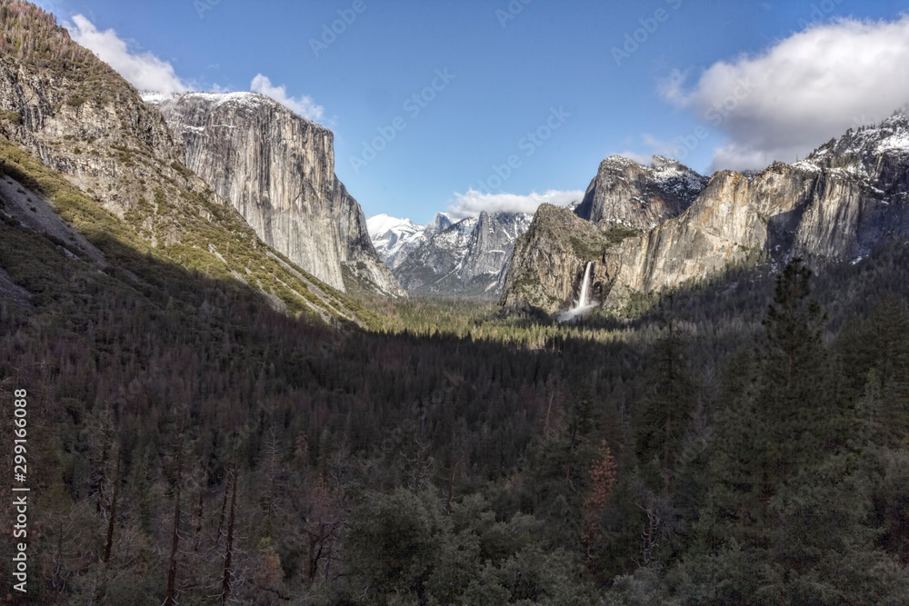 Shadows Creeping in Yosemite Valley