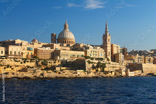 Historic La Valletta from the sea