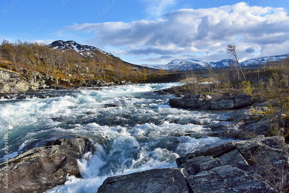 Wild River in Jotunheimen National Park - Norway