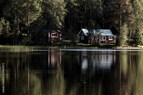 cottages at lake, 