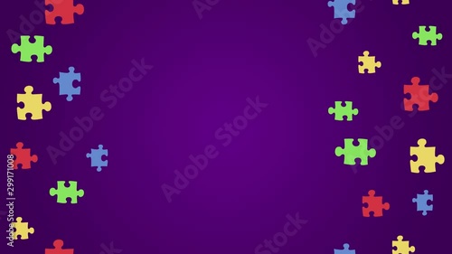 Autism awareness moving boarder