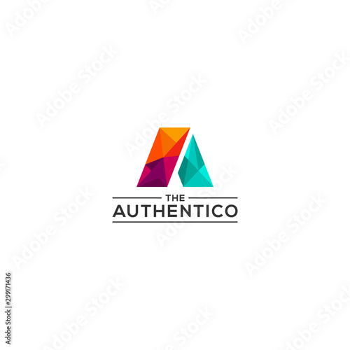 Free Download Initial letter A logo vector design template - GFXLoad