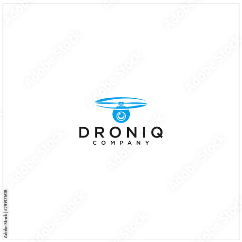 drone vector logo illustration template download modern
