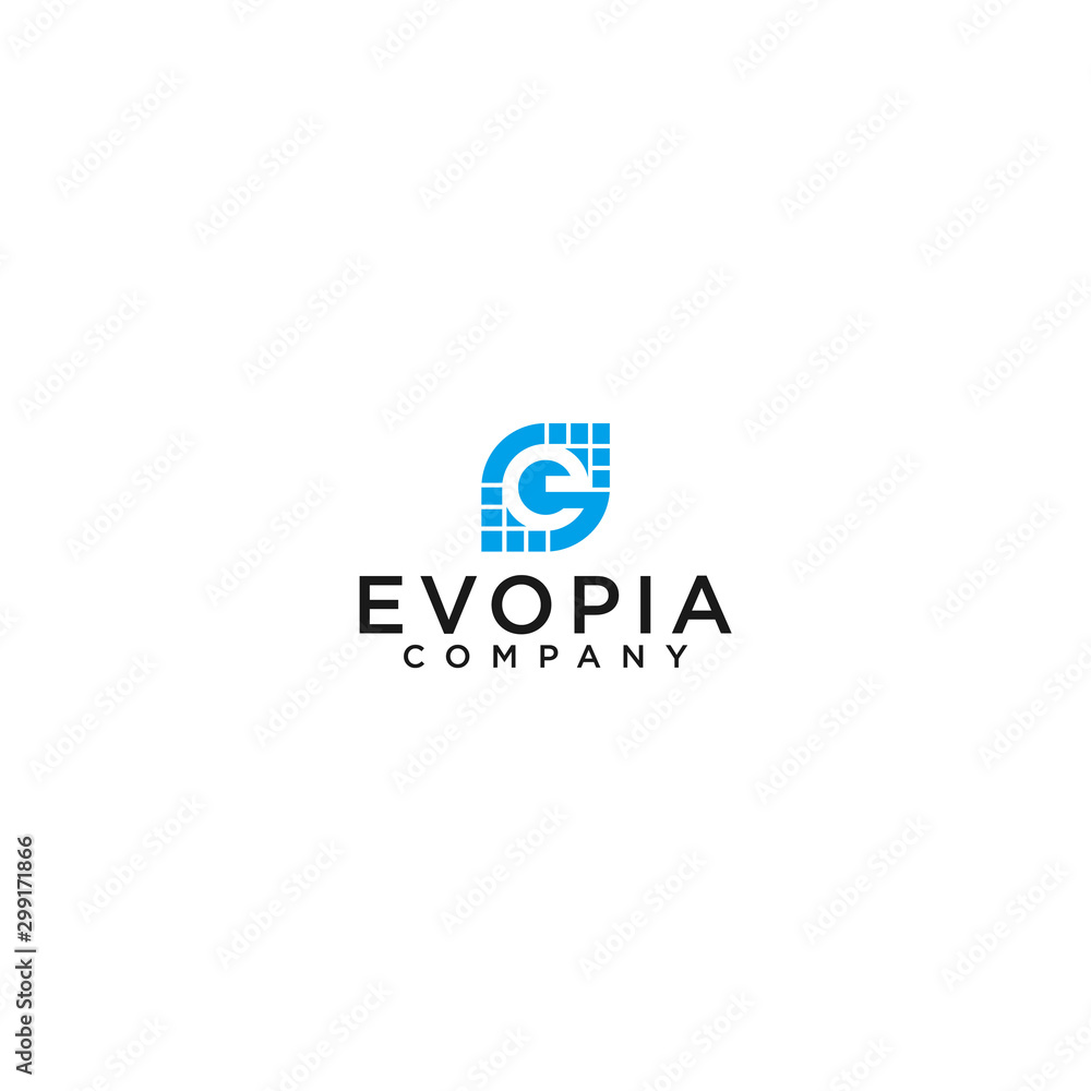 letter E logo Template, logo design inspiration - vector letter E logo Template, logo design inspiration - vector