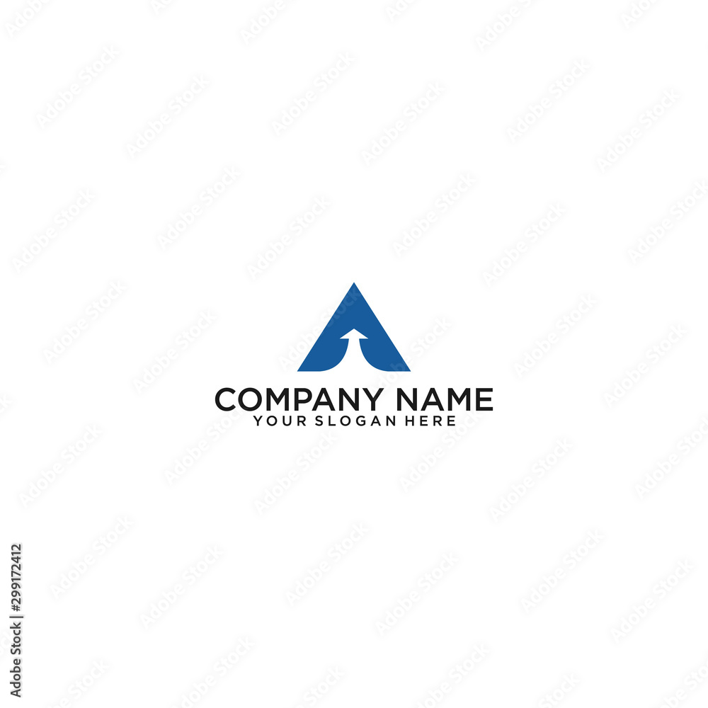 A letter logo design inspiration vector A letter logo design inspiration vector