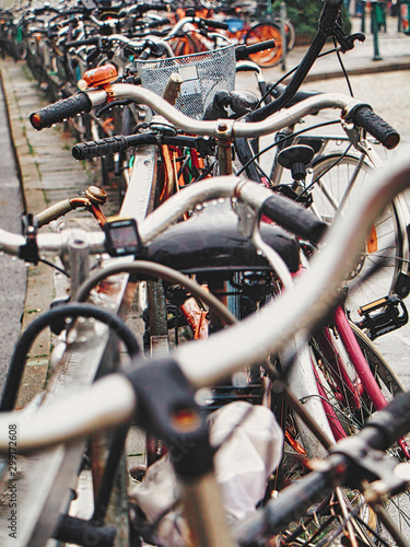 Das Fahrrad als sauberes Verkehrsmittel in der Stadt prima für unsere Umweld und den Klimaschutz