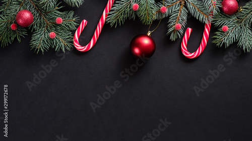 Slika na platnu Christmas banner mockup