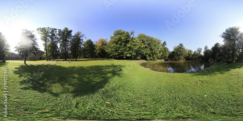 Polish natural environment 360 degree panorama